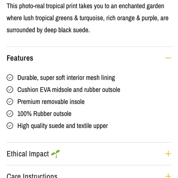 Inkas Calladium Floral Print Sneakers - Picture 3 of 14